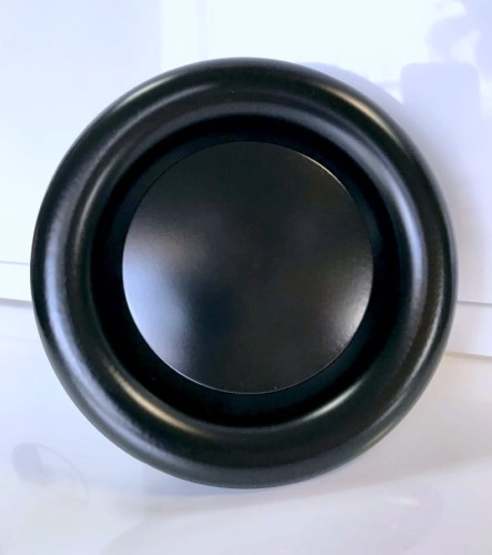 Zawór powietrzny wywiewny » anemostat czarny wyciągowy