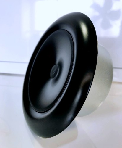 Zawór powietrzny nawiewny » anemostat czarny nawiew