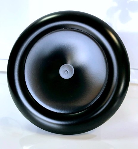 Zawór powietrzny nawiewny » anemostat czarny nawiew