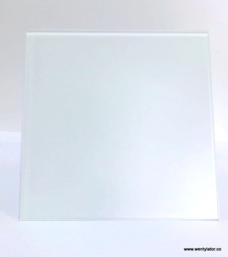 Wentylator łazienkowy dRim 125 Timer Szklany biały mat