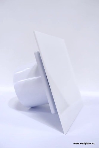 Wentylator łazienkowy dRim 125 Timer biały połysk