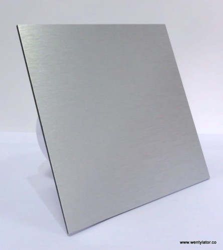 Wentylator łazienkowy dRim 125 Timer Srebrny szczotkowany