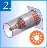 Nawietrzak z siatką przeciwpyłkową nawiewnik Marley