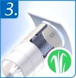 Nawietrzak z siatką przeciwpyłkową nawiewnik Marley