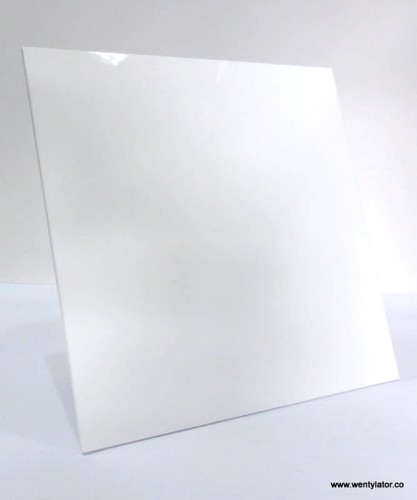 Wentylator łazienkowy dRim 100 Higro Biały połysk PVC