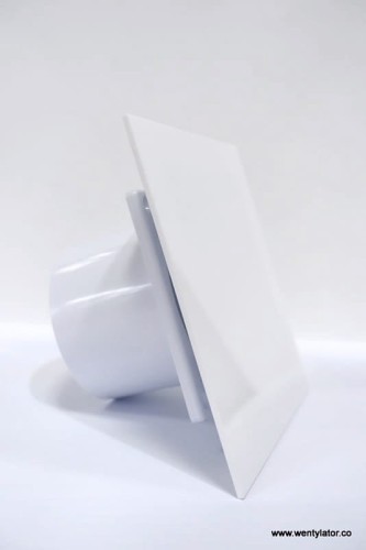 Wentylator łazienkowy dRim 100 Higro Biały połysk PVC