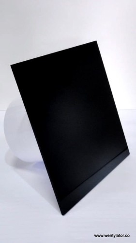 Wentylator łazienkowy dRim 100 Timer Czarny połysk PVC