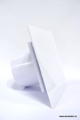 Wentylator łazienkowy dRim 100 Timer Biały połysk PVC