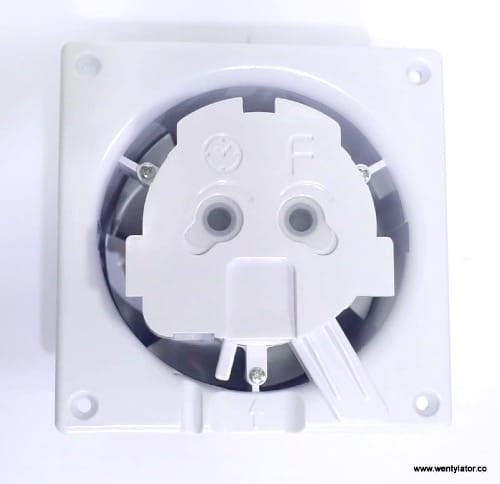 Wentylator łazienkowy dRim 100 Timer Biały połysk PVC