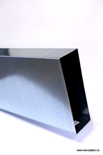 Kanał ocynkowany 150x50mm L=1000mm