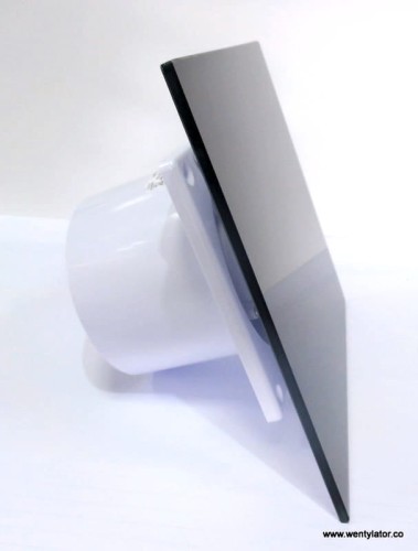 Wentylator łazienkowy dRim 100 Standard Szklany czarny połysk