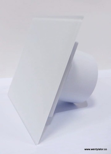 Wentylator łazienkowy dRim 100 Standard Szklany biały mat