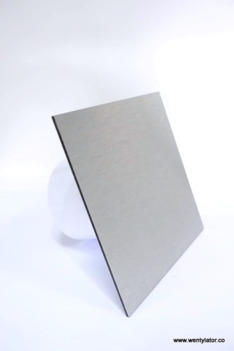 Wentylator łazienkowy dRim 100 Standard Srebrny szczotkowany