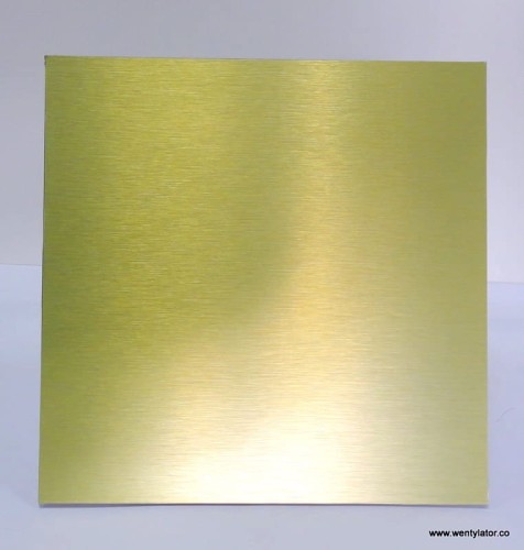 Wentylator łazienkowy dRim 100 Standard Złoty szczotkowany