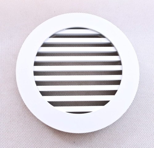 Kratka nierdzewna wentylacyjna okrągła pręty RAL