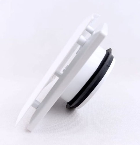 Kratka wentylacyjna Silentium Manual z ręczną regulacją przepływu fi 125