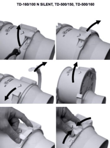 Wentylatory kanałowe TD Soler&Palau