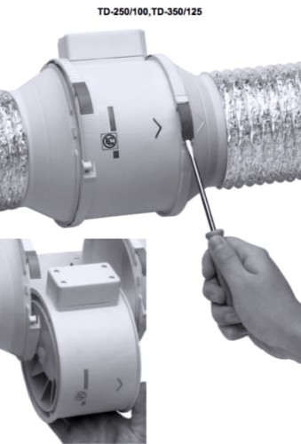 Wentylatory kanałowe TD Soler&Palau