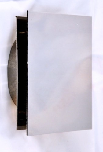 Kratka nierdzewna wentylacyjna (okrągły wpust) osłonowa poler