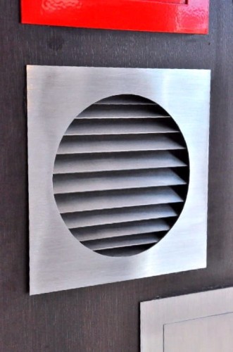 Kratka nierdzewna wentylacyjna KRO płaskownik szlif