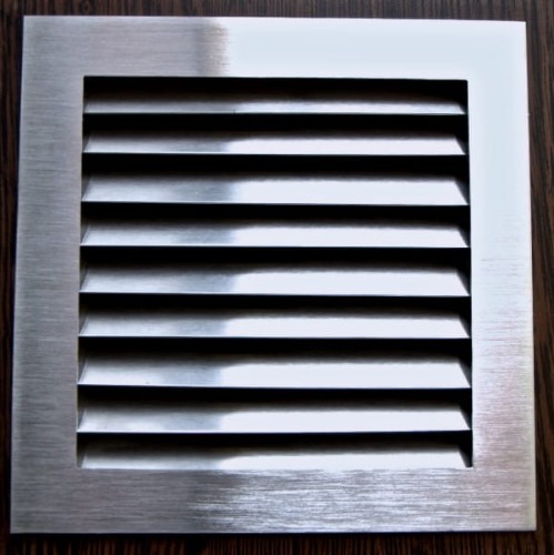 Kratka nierdzewna wentylacyjna płaskownik szlif