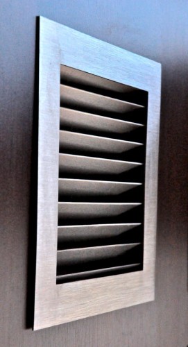 Kratka nierdzewna wentylacyjna płaskownik szlif