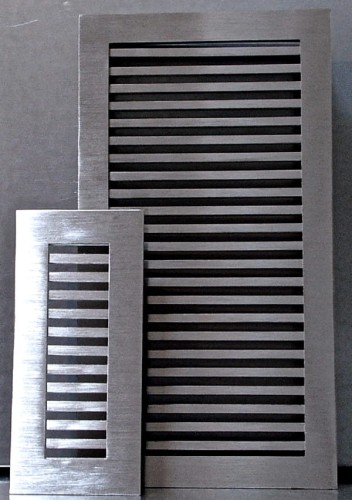 Kratka nierdzewna wentylacyjna pręty szlif