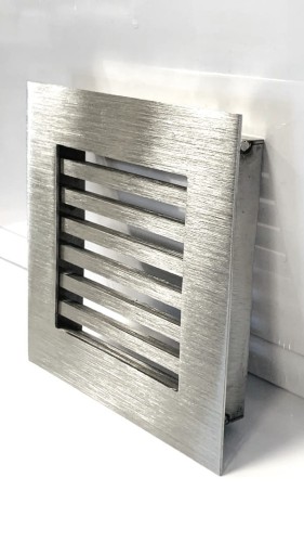 Kratka nierdzewna wentylacyjna pręty szlif