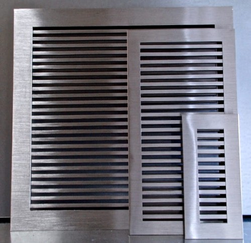 Kratka nierdzewna wentylacyjna pręty szlif