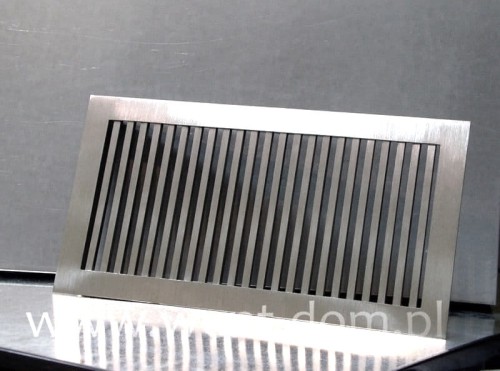 Kratka nierdzewna wentylacyjna pręty szlif