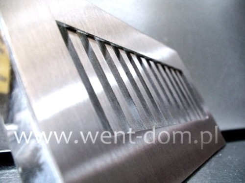Kratka nierdzewna wentylacyjna pręty szlif