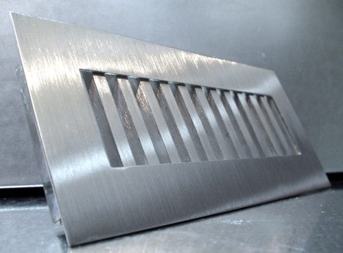 Kratka nierdzewna wentylacyjna pręty szlif