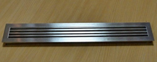 Kratka nierdzewna wentylacyjna pręty szlif