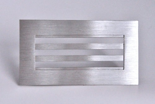 Kratka nierdzewna wentylacyjna pręty szlif