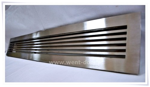 Kratka nierdzewna wentylacyjna pręty szlif