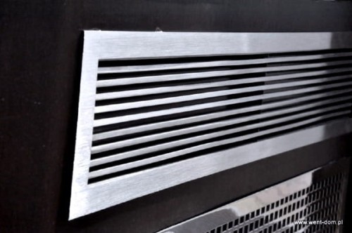 Kratka nierdzewna wentylacyjna pręty szlif