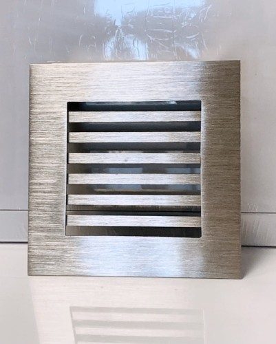 Kratka nierdzewna wentylacyjna pręty szlif