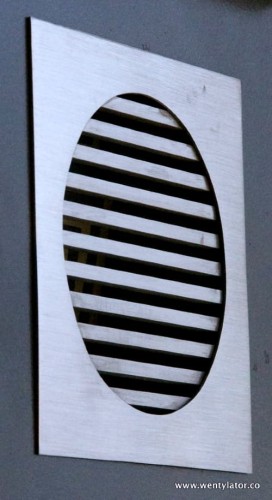 Kratka nierdzewna wentylacyjna KRO pręty szlif