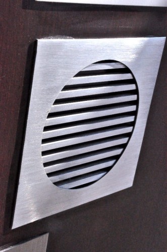 Kratka nierdzewna wentylacyjna KRO pręty szlif