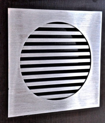 Kratka nierdzewna wentylacyjna KRO pręty szlif