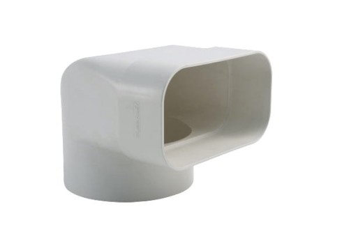 Kolano łącznikowe nypel 150x80mm Marley 60255