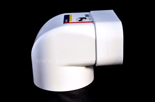 Kolano łącznikowe nypel 150x80mm Marley 60255