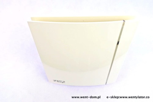 Wentylator łazienkowy Silent Design kremowy 100CRZ Timer 