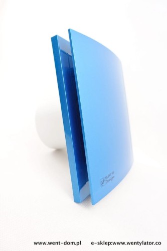 Wentylator łazienkowy Silent Design niebieski 100CZ