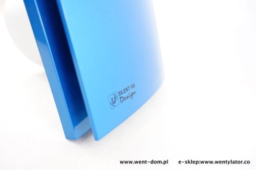 Wentylator łazienkowy Silent Design niebieski 100CZ