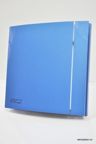 Wentylator łazienkowy Silent Design niebieski 100CZ