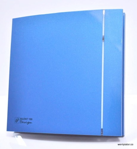 Wentylator łazienkowy Silent Design niebieski 100CZ