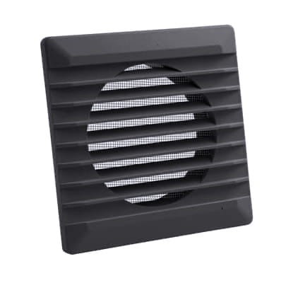 Kratka wentylacyjna Marley fi100 antracyt 14x14 59648