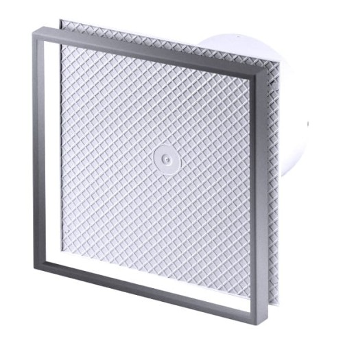Wentylator łazienkowy 100 standard + Panel do płytek