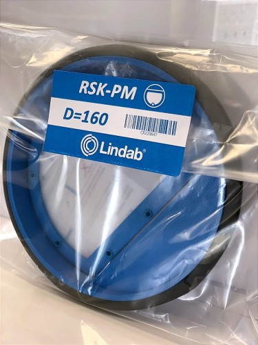 Zawór zwrotny wentylacyjny z magnesem fi 160 RSK-PM do okapu 